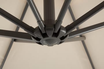 Savona Parasoll 240 cm - Beige - Hagemøbler & utemiljø - Solbeskyttelse - Parasoller - Hengeparasoll