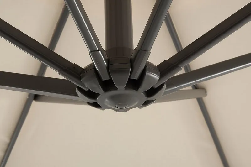 Savona Parasoll 240 cm - Beige - Hagemøbler & utemiljø - Solbeskyttelse - Parasoller - Hengeparasoll