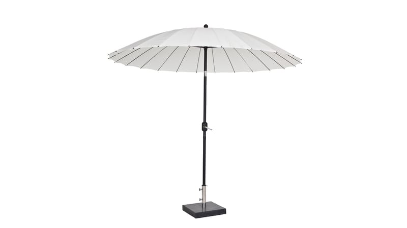 Parasoll Shanghai 270 cm - Hvit - Parasoller