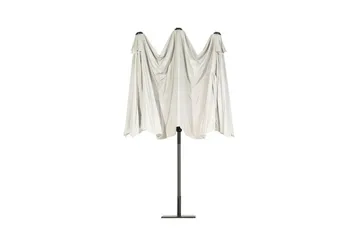 Sibilla Parasoll 247 cm - Beige - Hagemøbler & utemiljø - Solbeskyttelse - Parasoller