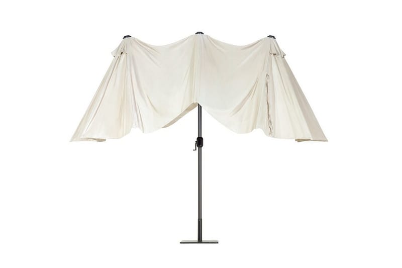 Sibilla Parasoll 247 cm - Beige - Hagemøbler & utemiljø - Solbeskyttelse - Parasoller