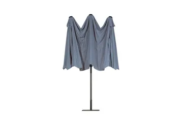 Sibilla Parasoll 247 cm - Grå - Hagemøbler & utemiljø - Solbeskyttelse - Parasoller - Balkongparasoll