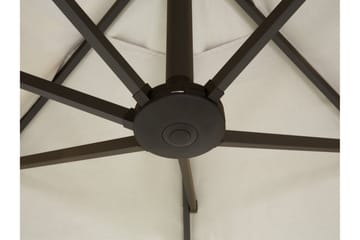 Sibilla Parasoll 247 cm - Beige - Hagemøbler & utemiljø - Solbeskyttelse - Parasoller