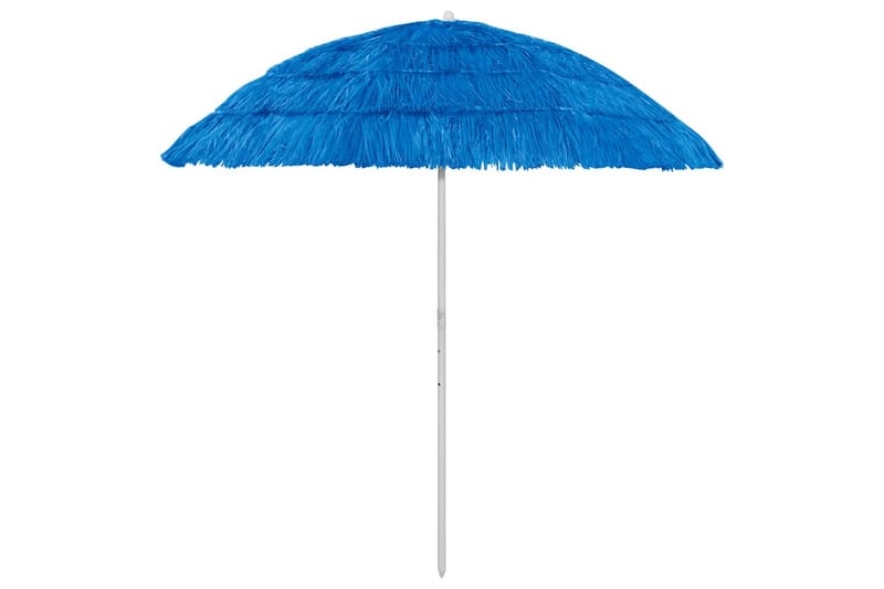 Strandparasoll blå 240 cm - Blå - Parasoller