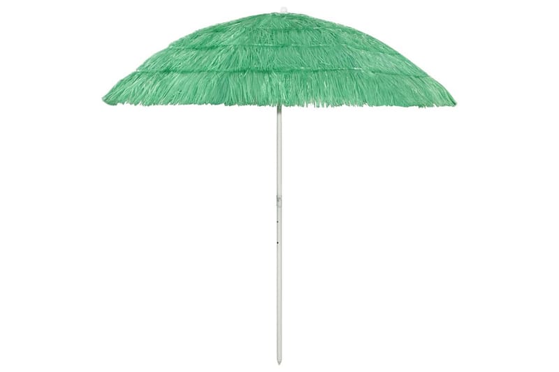 Strandparasoll grønn 240 cm - grønn - Parasoller
