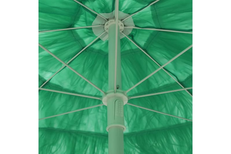 Strandparasoll grønn 300 cm - grønn - Parasoller