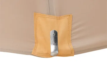 Naxos Parasoll - Brun - Hagemøbler & utemiljø - Solbeskyttelse - Parasoller - Strandparasoll