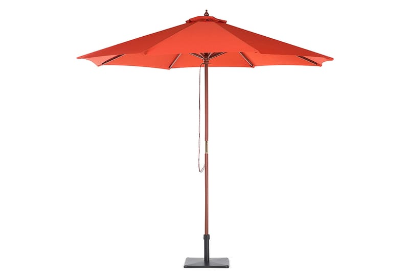 Tuscany Ii Parasoll 254 cm - Rød - Hagemøbler & utemiljø - Solbeskyttelse - Parasoller