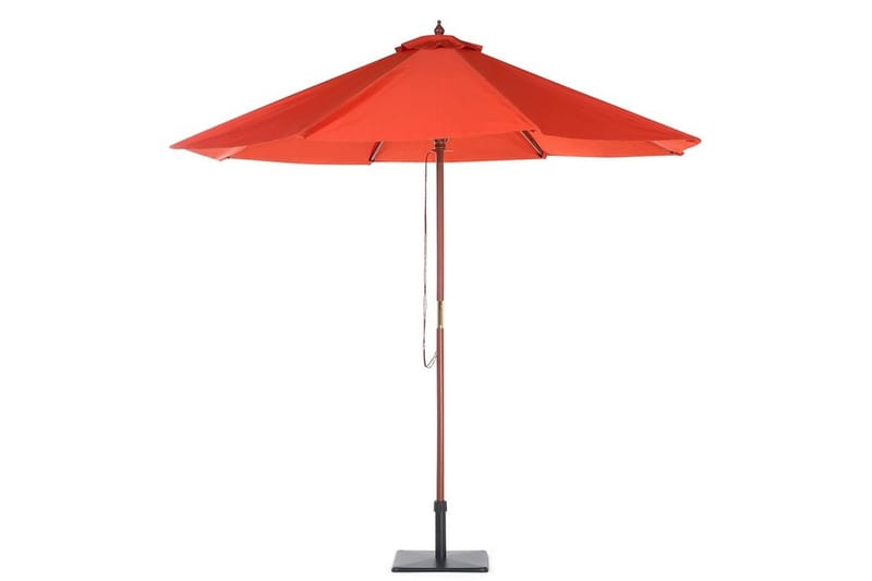 Tuscany Ii Parasoll 254 cm - Rød - Hagemøbler & utemiljø - Solbeskyttelse - Parasoller