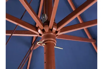 Tuscany Ii Parasoll 254 cm - Blå - Hagemøbler & utemiljø - Solbeskyttelse - Parasoller
