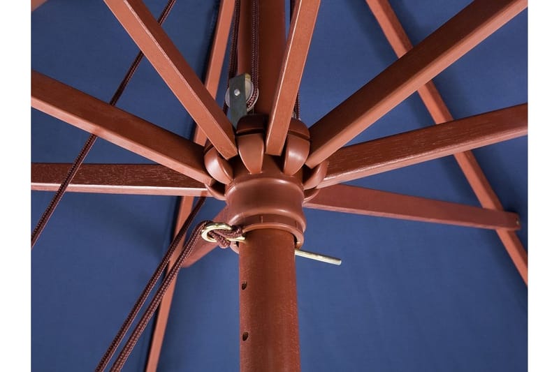 Tuscany Ii Parasoll 254 cm - Blå - Hagemøbler & utemiljø - Solbeskyttelse - Parasoller