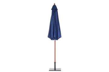 Tuscany Ii Parasoll 254 cm - Blå - Hagemøbler & utemiljø - Solbeskyttelse - Parasoller