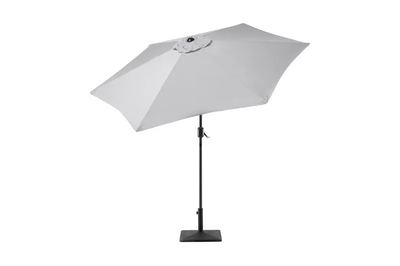 Varese Ii Parasoll 230 cm - Lysegrå - Hagemøbler & utemiljø - Solbeskyttelse - Parasoller