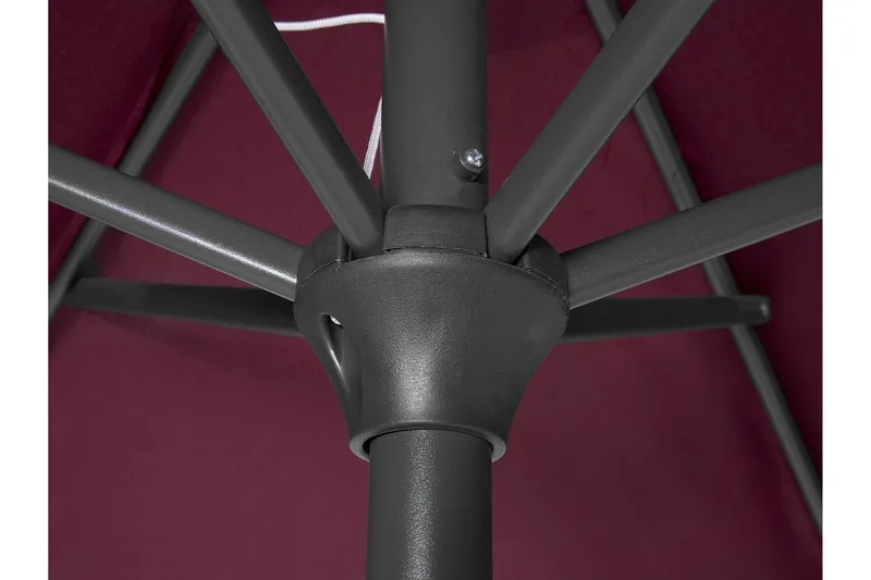 Varese Parasoll 230 cm - Rød - Hagemøbler & utemiljø - Solbeskyttelse - Parasoller