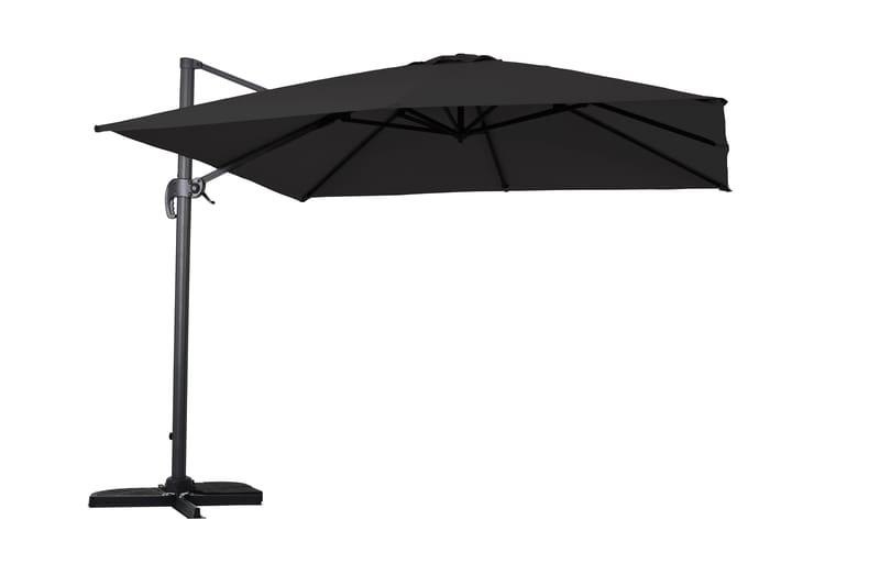 Vienna Parasoll 3 m, Svart
