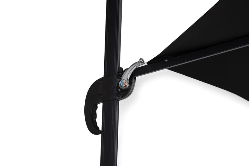 Vienna Parasoll 3 m - Svart - Hagemøbler & utemiljø - Solbeskyttelse - Parasoller - Hengeparasoll