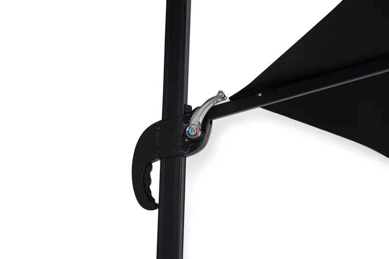 Vienna Parasoll 3 m - Svart - Hagemøbler & utemiljø - Solbeskyttelse - Parasoller - Hengeparasoll