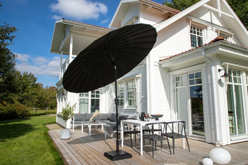 Parasoll Palmetto 270 cm Svart - Venture Home - Parasoller