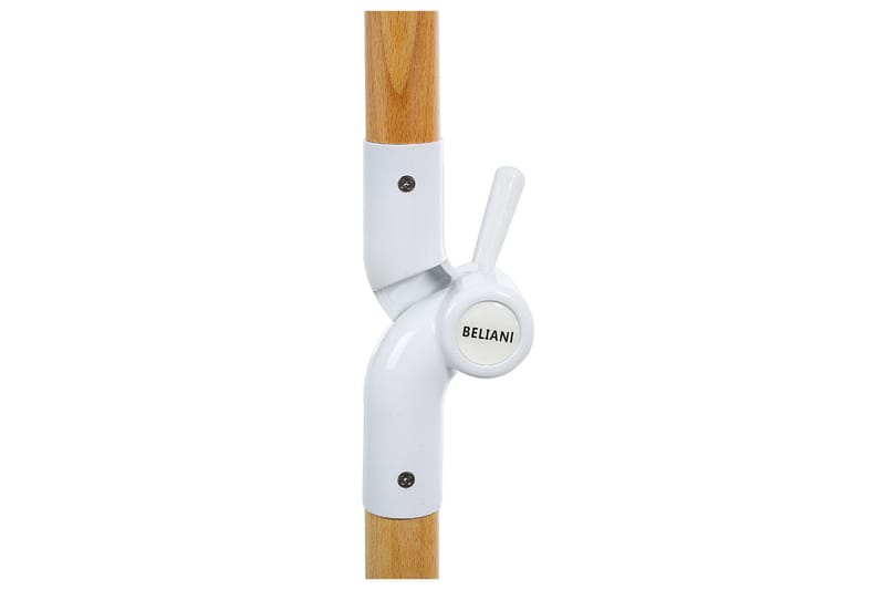 Parasolll Teulon 150 cm - Gul/Hvit/Lys Brun - Hagemøbler & utemiljø - Solbeskyttelse - Parasoller
