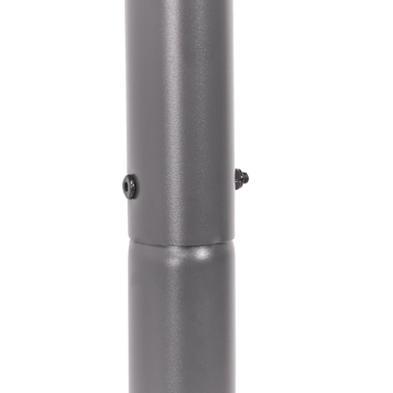 Paviljong Aventine 300 cm Stål - Grå/Svart - Hagemøbler & utemiljø - Solbeskyttelse - Pergola