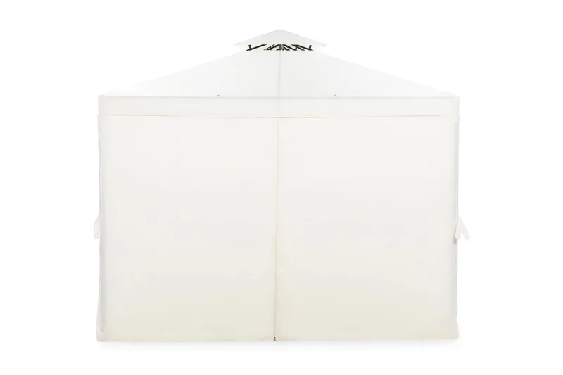 Bermuda komplett paviljong inkl. tak og vegger 3x4 m - Offwhite - Hagemøbler & utemiljø - Solbeskyttelse - Paviljong - Komplett paviljong