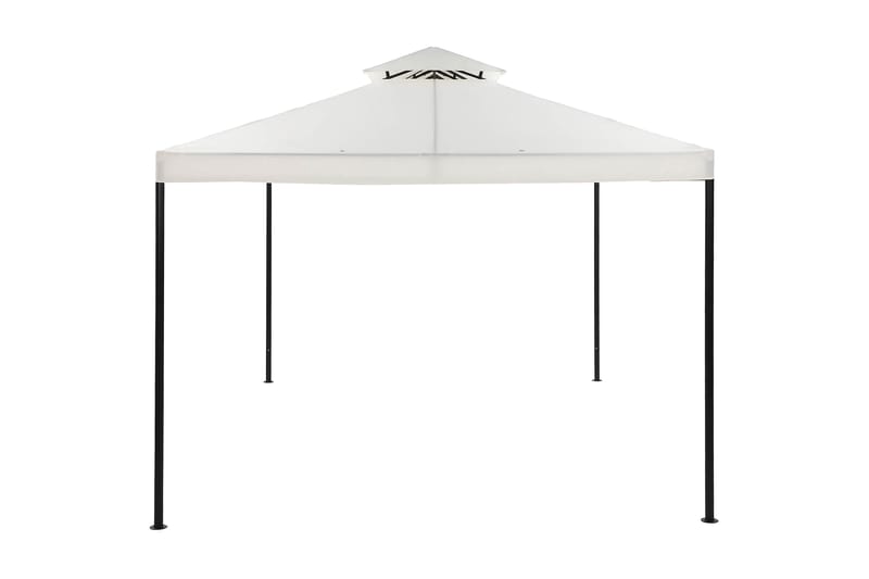 Bermuda komplett paviljong inkl. tak og vegger 3x3 m – Offwhite - Hagemøbler & utemiljø - Solbeskyttelse - Paviljong - Komplett paviljong