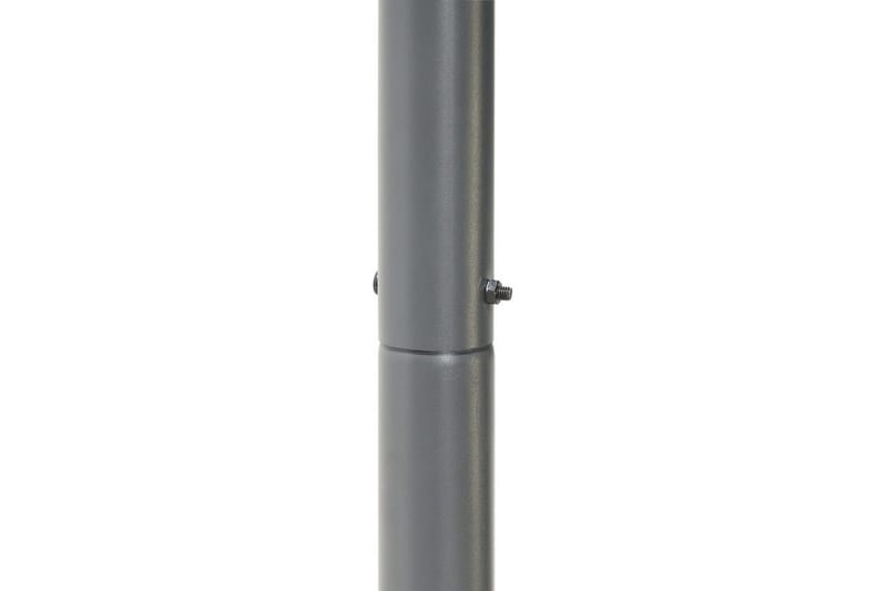 Hagepergola Vimino - Grå, svart - Hagemøbler & utemiljø - Solbeskyttelse - Pergola