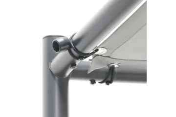 Hagepergola Vimino - Grå - Hagemøbler & utemiljø - Solbeskyttelse - Pergola