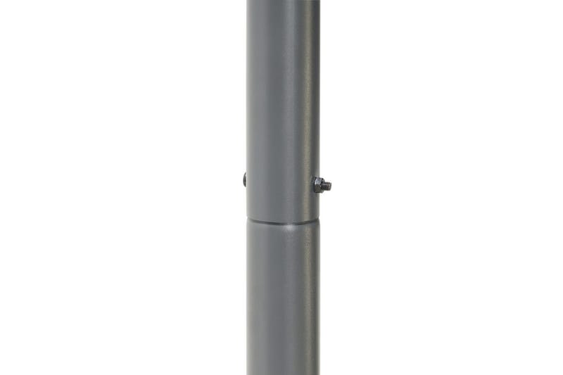 Hagepergola Vimino - Grå - Hagemøbler & utemiljø - Solbeskyttelse - Paviljong - Komplett paviljong