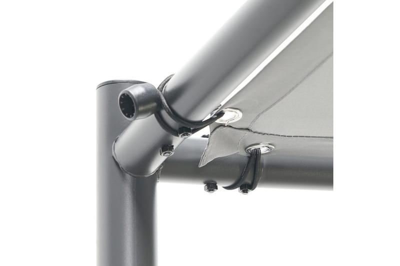 Hagepergola Vimino - Grå - Hagemøbler & utemiljø - Solbeskyttelse - Paviljong - Komplett paviljong