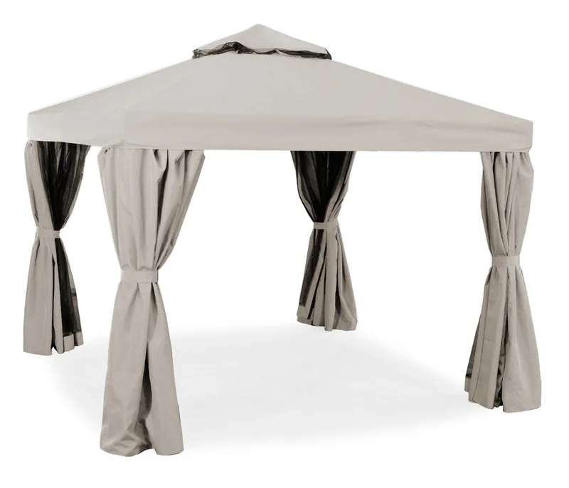Hillerstorp Luxor paviljong 300 x 300 cm sand, Sand