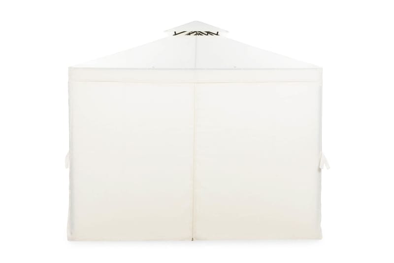 Bermuda Komplett Paviljong 3x4 m - Inkl. Vegger Naturhvit - Hagemøbler & utemiljø - Solbeskyttelse - Paviljong - Komplett paviljong
