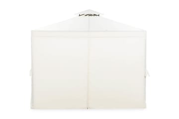 Bermuda Komplett Paviljong 3x4 m - Inkl. Vegger Naturhvit - Hagemøbler & utemiljø - Solbeskyttelse - Paviljong - Komplett paviljong