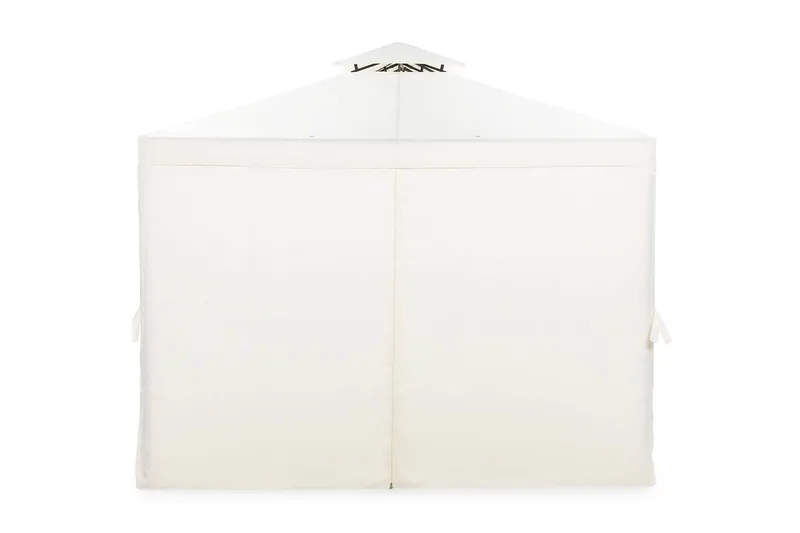 Bermuda Paviljong uten Vegger 300x300 cm inkl. Myggnett - Offwhite - Hagemøbler & utemiljø - Solbeskyttelse - Paviljong