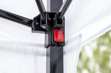 Easy Up Paviljong 295x295 cm - Hvit - Hagemøbler & utemiljø - Solbeskyttelse - Paviljong - Komplett paviljong