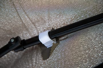 Easy Up Paviljong 295x295 cm - Hvit/brun - Hagemøbler & utemiljø - Solbeskyttelse - Paviljong - Komplett paviljong