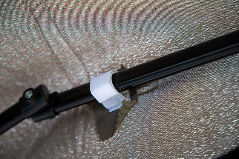 Easy Up Paviljong 295x295 cm - Hvit/brun - Hagemøbler & utemiljø - Solbeskyttelse - Paviljong - Komplett paviljong