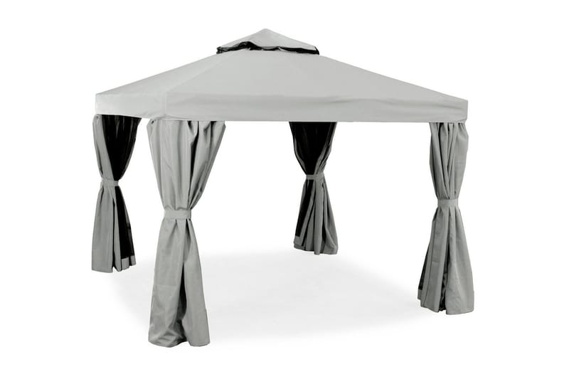Luxor Paviljong 300x300 cm Grå, Hillerstorp