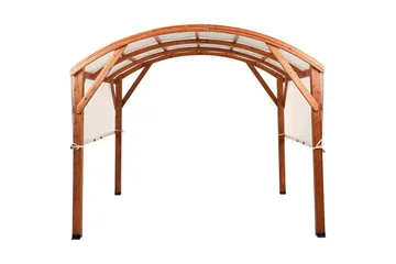 Lysthus Scopello - Hagemøbler & utemiljø - Solbeskyttelse - Paviljong - Komplett paviljong