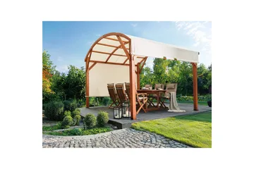 Lysthus Scopello - Hagemøbler & utemiljø - Solbeskyttelse - Paviljong - Komplett paviljong
