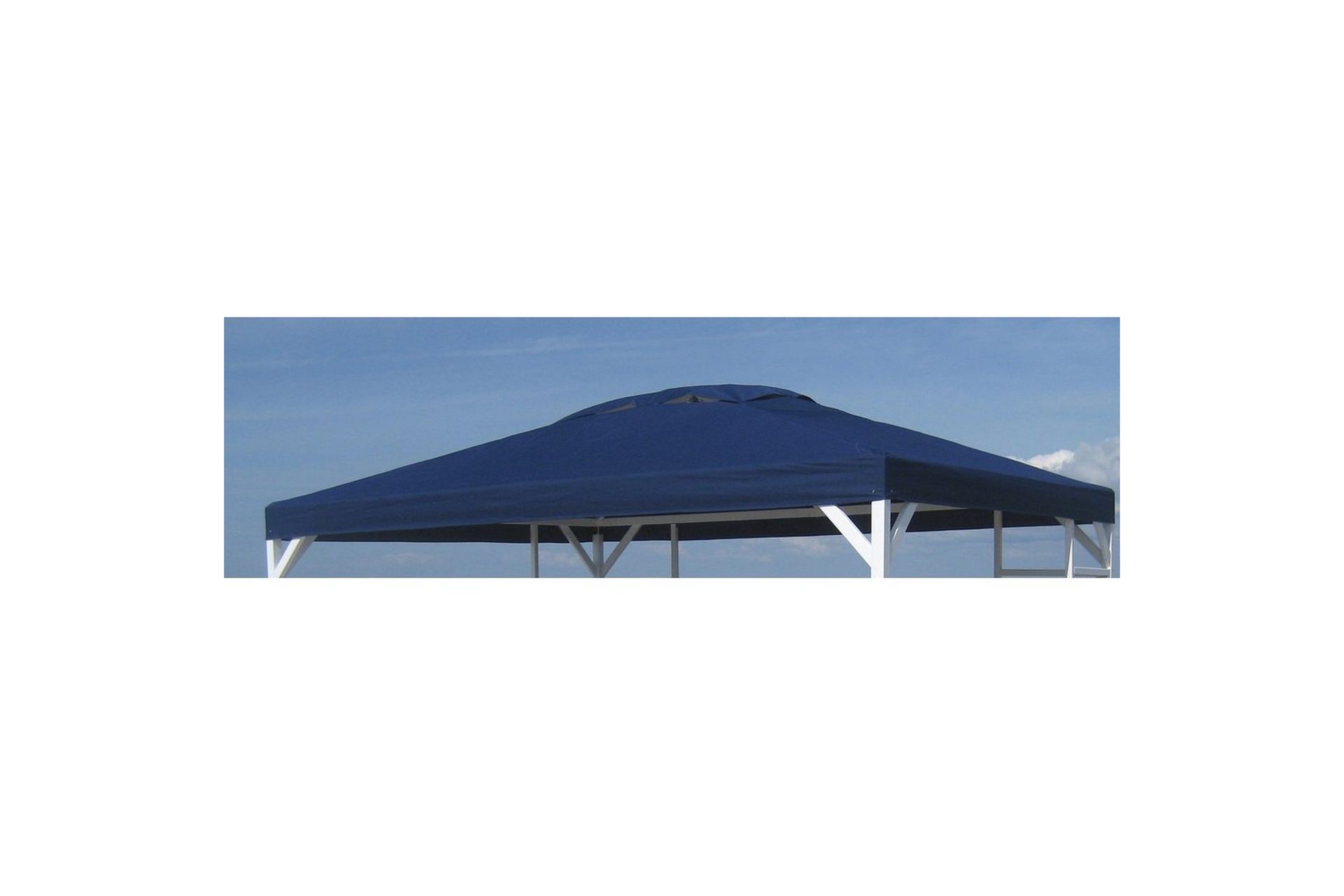 Paviljongtak 3 x 4 meter - Marineblå - Hagemøbler & utemiljø - Solbeskyttelse - Paviljong - Paviljongtak