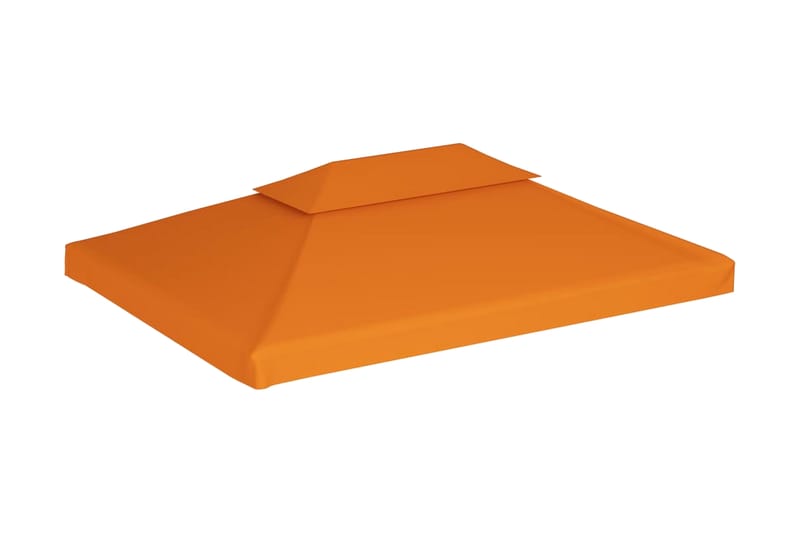 Lysthus dekke baldakin erstatning 310 g/ m² terracotta 3x4 m - Orange - Paviljongtak