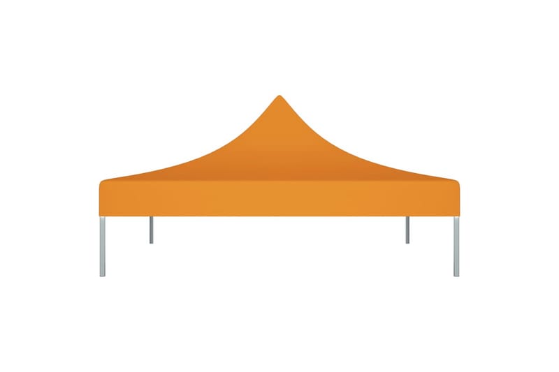 Teltduk for festtelt 3x3m oransje 270 g/m² - Oransj - Paviljongtak