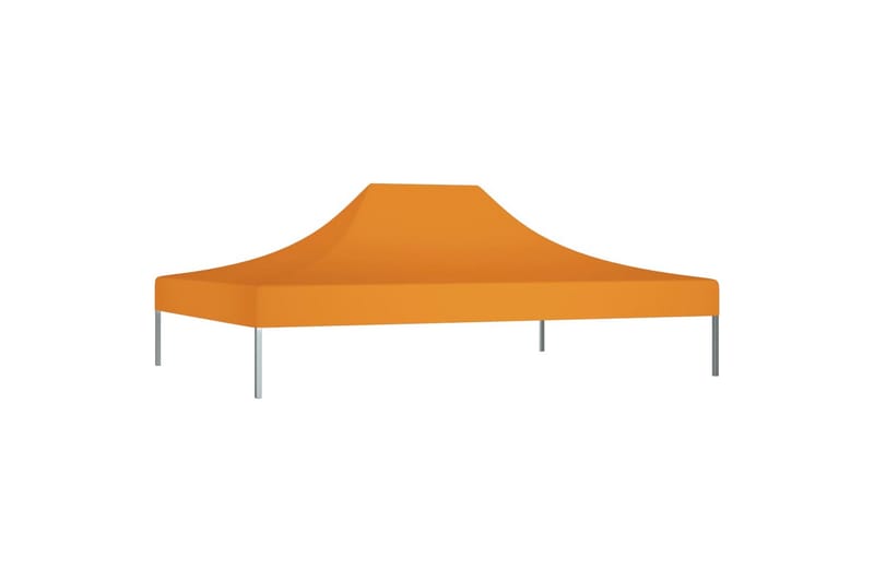 Teltduk for festtelt 4x3 m oransje 270 g/m² - Oransj - Paviljongtak