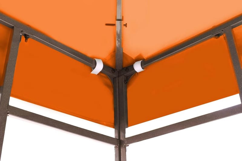 Toppduk til paviljong 310 g/m² 3x3 m oransje - Orange - Paviljongtak