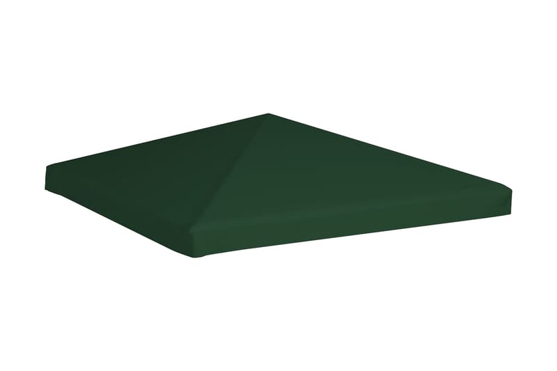 Toppduk til paviljong 310 g/m² 3x3 m grønn - Grønn - Paviljongtak