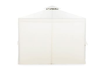 Bermuda Vegger til Paviljong 3x3 m - Offwhite - Hagemøbler & utemiljø - Solbeskyttelse - Paviljong - Paviljongvegg