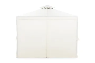 Bermuda Vegger til Paviljong 3x3 m - Offwhite - Hagemøbler & utemiljø - Solbeskyttelse - Paviljong - Paviljongvegg