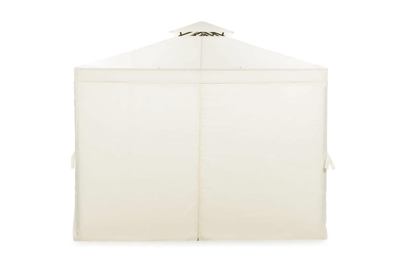 Bermuda Vegger til Paviljong 3x4 m - Offwhite - Hagemøbler & utemiljø - Solbeskyttelse - Paviljong - Paviljongvegg