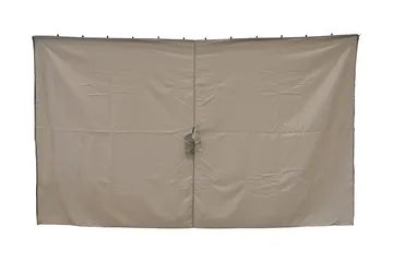 Luxor Paviljongvegger 3x4 m - Lysegrå - Hagemøbler & utemiljø - Solbeskyttelse - Paviljong - Paviljongvegg